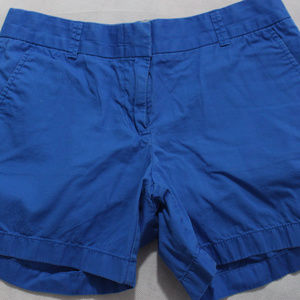 Blue 5 inch Chino Shorts